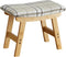 viewcare Foot Stools Ottoman, Small Soft Footrest Ottoman with Wood Legs, Sofa
