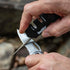 Smith’s Pocket Pal Tactical Knife Sharpener, 2 Stage Sharpener & Diamond Rod, Compact & Lightweight for Outdoor