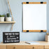 Inspirational Wooden Box Sign, "Sometimes You Forget You're Awesome" Rustic Black Wood Block Plaque for Home Office