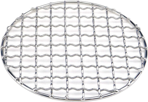 Cooling Rack Stainless Steel Metal Wire Rack Barbecue Carbon Baking Net Grill Square Cooling Rack 130×130mm/5.12×5.12in, Round