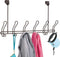iDesign Classico Collection Door Hook Rack – Satin OTD 6 Hook