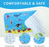 Tubozadi 40X16 Inch Bath Mat for Tub Non Slip Baby Kids Bathtub Mat Extra Long Anti Slip Toddler Shower Mat