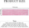 72 inches duduta Pink Faux Fur Table Runner Long, Fluffy Spring Easter Dresser Runner Coffee Table Runner Girls Room
