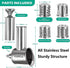 Stainless Steel Slicer Shredder Attachment for KitchenAid Mixer, Cheese Grater Attachment, Food Slicer for KitchenAid