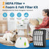 2 + 4 Pack Filters for Shark Vacuum Navigator Lift Away, Replacement ZU503AMZ NV350 NV351 NV352 NV355 NV356E