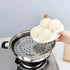Stainless Steel Steam Holder, Round Steaming Tray Insert, Cooking Accessories for Pots, Pans, Crock Pots (20cm)