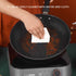 Stainless Steel Frying Pan Ergonomic Handle Quick & Uniform Conduction Nonstick Bacon Steak Onion Egg Frying Pan(20cm)