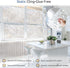 rabbitgoo Window Privacy Film, Decorative Rainbow Window Clings, Static Cling Non-Adhesive Stickers, 23.6 x 78.7 inches