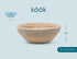 9 Inch 12 Set 2 Kook Banneton Bread Proofing Basket - Complete Piece Sourdough Basket Kit with Liners and Scrapers