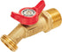 RouLiPouLi 3/4" 3/4" 1/4 2pcs(3/4" Outdoor Garden Hose Faucet Ball Valve Hose Bibb Shut Off Valve Male NPT x Male GHT
