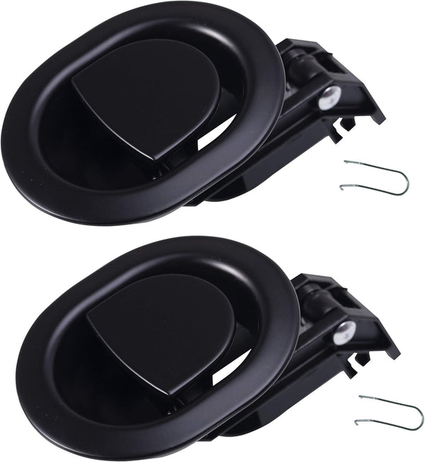2Pcs Sturdy Universal All-Metal Sofa Chair Recliner Release Pull Handle Replacement Parts, Fits Ashley, Lazy Boy, 3" x