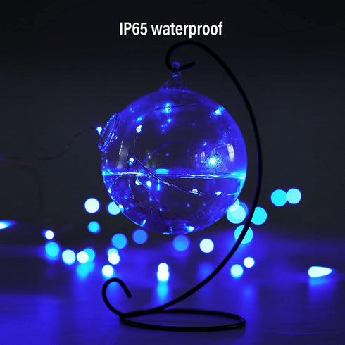 Led Fairy Lights, 1 Pack Mini Battery Operated Copper Wire Starry Lights for Bedroom, Christmas, Parties, Wedding