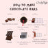 Chocolate Bar Making Mold, Polycarbonate Hard Mold for Making Chocolate Bars at Home or Commercial