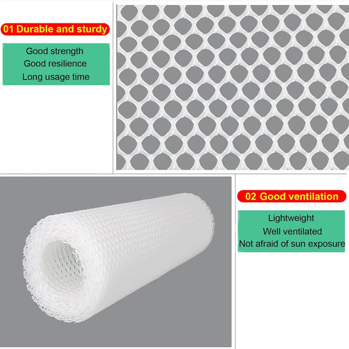 maebeacae 15.7INx33FT,Plastic Plastic Chicken Wire Fencing Fence Wire,Poultry Garden Netting,Poultry Netting, Mesh