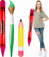 3 Pcs Inflatable Crayons Balloons Decoration Set Giant Large Crayons Pencils Paint