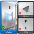 Magnetic Paper Towel Holder - No Drill, Paper Towel Roll Holder Magnet Towel Rack Wall Mount Fridge Organizer