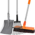 ROSTIUTE Chicken Poop Scooper Shovel Rake Scrub Brush for Chicken Coop Supplies Accessories