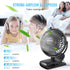 BESKAR Small Clip on Fan, 3 Speeds USB Fan with Strong Airflow, Clip & Desk Fan USB Plug in with Sturdy Clamp - Ultra Quiet operation for Office Dorm Bedroom Stroller by BESKAR