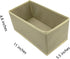 Drawer Organizer for Clothes, Set of 3 Storage Boxes, Sock and Underwear Organizer Dividers for Closet Dresser Drawers