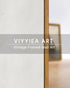 VIYYIEA Framed Canvas Wall Art - Rustic Farmhouse Decor of Rolling Valleys under Clear Skies, 9"x11"