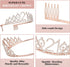 21st Birthday Decorations for Her, Sash and Tiara, Cake Topper, Candles, Gifts for 21 Year Old