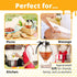 8 Oz CLEVLI Honey Dispenser No Drip Glass with Stand Honey Jar Clear Glass Honey Container with Dipper Maple Syrup