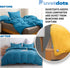 Duvetdots Gray Keyless Duvet Clips, Pack of 8 Comforter Fasteners, Safe Locking, Holds up to 10lbs