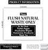Acrylic Do Not Flush Toilet Paper Sign, 5x4 Dont Flush Anything Down the Toilet Sign Except Natural Waste, Do Not Flush Feminine Products Sign No Toilet Paper Flushable Wipes, White Black Made in USA