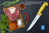 SMI 7 inch Solingen Butcher Knife - Professional Chef Knife for Meat Cutting and Processing
