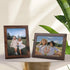 5x7 Set 12 5x 7 5x7 EYMPEU Picture Frames Rustic Brown Walnut Wood Color of Multi Display Wooden Colored Photo Frames