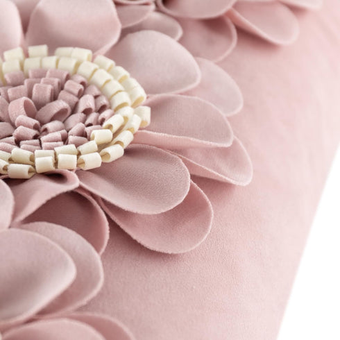 3D 12x20 Inches JWH Flower Throw Pillow Cover Decorative Sunflower Accent Pillow Case Velvet Cushion Lumbar Pillowcase