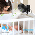 BESKAR Small Clip on Fan, 3 Speeds USB Fan with Strong Airflow for Office and Stroller