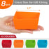 Webake 3.5 Inch Jumbo Baking Cups Reusable Silicone Square Cupcake Liners Non-stick Muffin Mold (Pack of 8)