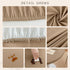 24 Inch Coffee,24"Dia) Round Fitted PU Tablecloth with High Elastic Edge Dia Waterproof Oil Proof Table Cloth