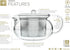 2-in-1 Teabloom Kyoto Tea Kettle and Tea Maker Glass Teapot with Removable Loose Tea Infuser Tea Connoisseur's Choice