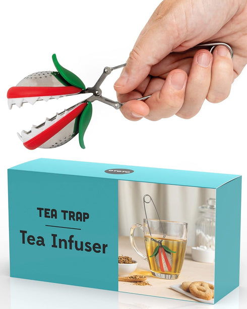 Cute Tea Infuser by OTOTO, Loose Leaf Tea Steeper, Tea Accessories, Gift Set for Kitchen Cooking Gadgets