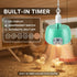 2 Sets 5 Enhon Chicken Coop Heater, Timing Heat Lamp for Chickens, Smart Temperature Control Chicken Brooder Heater