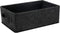 Short Storage Baskets - Small Rectangle Organizer Bins for Candles, Remotes, DVDs, Board Games, Keepsakes