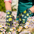 Women's Thorn Proof Gardening Gloves, Slip Resistant Work Gloves for Rose Pruning and Cactus Handling
