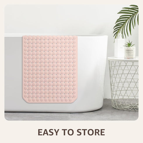 35x16 Inch, OTHWAY Bath Tub Shower Mat Non Slip, Bathtub Floor Liner Mats for Inside Shower Bathroom, Suction Cups