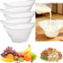 RQAMRCU 5PCS Cheese Cloth Bags for Straining, Bowl-shaped reusable nylon cheese cloth filter