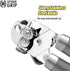 Can Opener, No-Trouble-Lid-Lift Manual Handheld with Magnet, Smooth Edge Safe Cut for Seniors