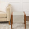 Solino Home Linen Hemstitch Table Runner 36 Inches - Cotton Linen Small