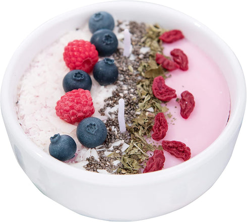 Smoothie Yogurt Bowl Scented Soy Candle Morning Ritual Gift for Your Lovers