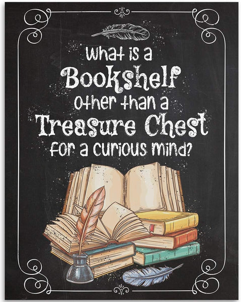 What is a Bookshelf Other Than a Treasure Chest for a Curious