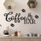 Metal Coffee Bar Sign, Rustic Coffee Hanging Décor for Coffee Bar, Wall Art for Home Office Kitchen