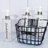 21oz Shampoo Dispenser - Refillable Clear Shampoo and Conditioner Bottles Set of 3 for Shower Soap