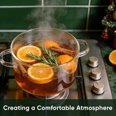 Simmer Simmer Pack(6 Pot Potpourri, Mixed Flavors Pot Mix with Natural Ingredients, A Mixture of Herbs, Salt & Dried