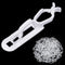 Blulu 120 Pcs Clear Light Clips Hooks, Gutter Clips, Christmas Shingle Clips for C9 C7 C6 Roof, Fence, Outdoor