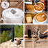 Handheld Electric Double Mesh Milk Frother - Whisk for Latte, Cappuccino, Barista Art